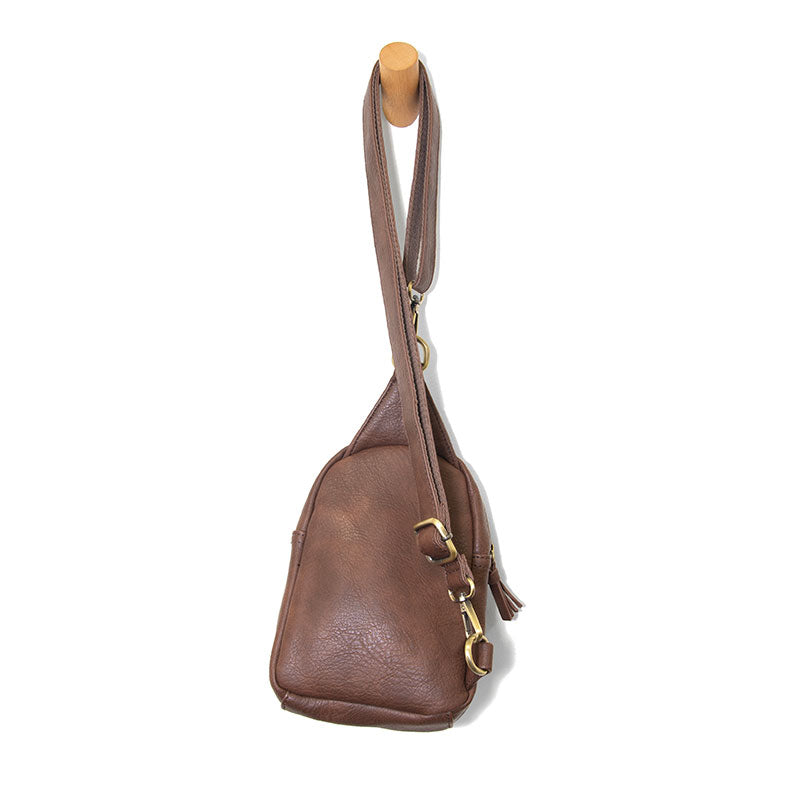 Joy Susan Skyler Sling Bag in Mocha