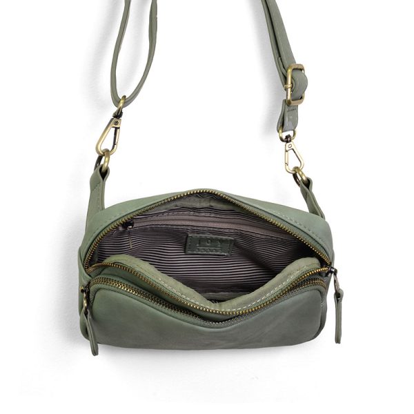 Joy Susan Kylie Double Zip Sling/Belt Bag