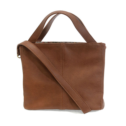Joy Susan Brandi Convertible Crossbody Handbag in Saddle