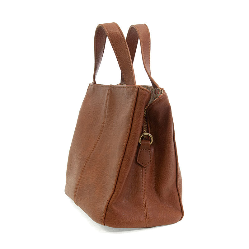 Joy Susan Brandi Convertible Crossbody Handbag in Saddle