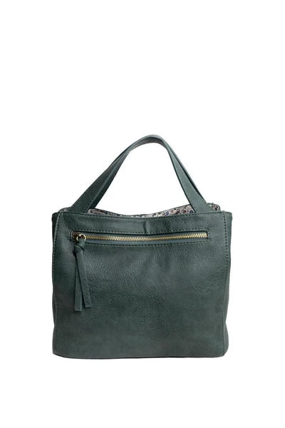 Joy Susan Brandi Convertible Crossbody Handbag in Deep Teal