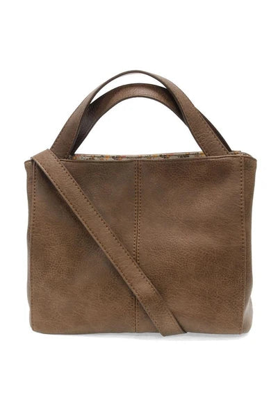 Joy Susan Brandi Convertible Crossbody Handbag in Coffee