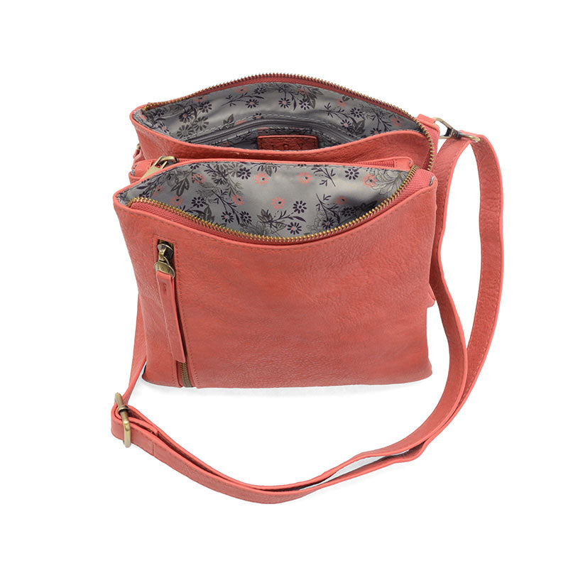 Joy Susan Dawn Multi Pocket Crossbody Bag
