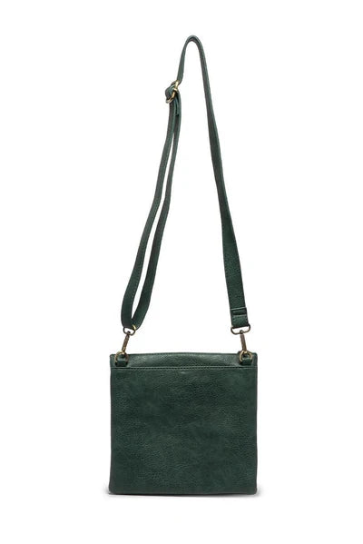 Joy Susan Dawn Multi Pocket Crossbody Bag in Deep Teal