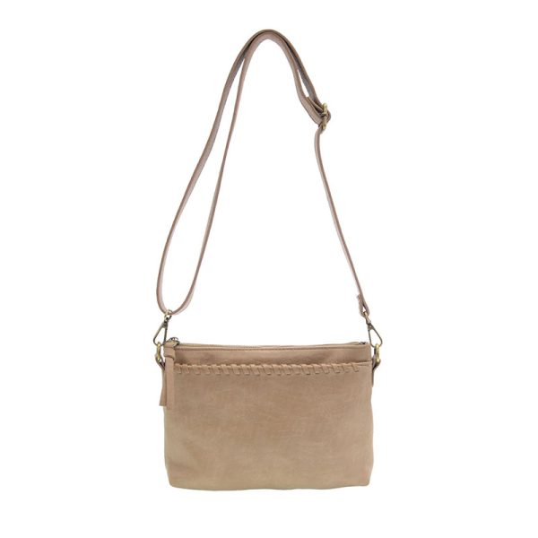 Joy Susan Oakleigh Whipstitch Crossbody/Wristlet