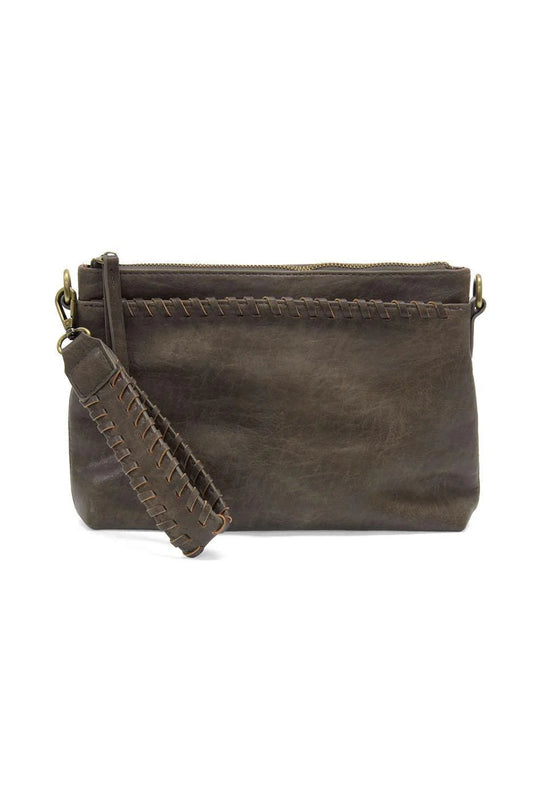 Joy Susan Oakleigh Whipstitch Crossbody/Wristlet