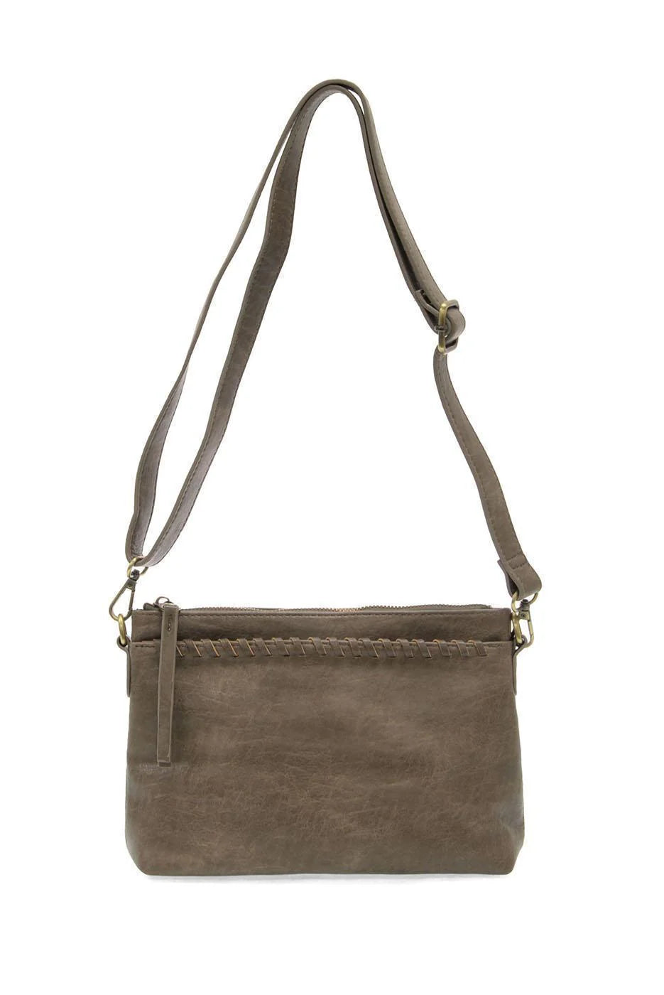 Joy Susan Oakleigh Whipstitch Crossbody/Wristlet