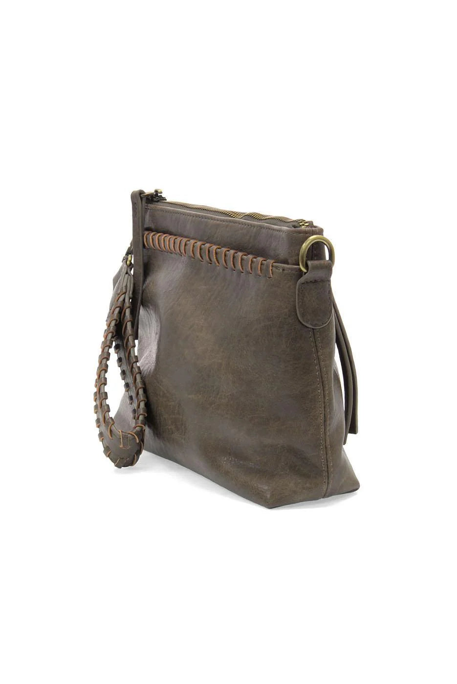 Joy Susan Oakleigh Whipstitch Crossbody/Wristlet