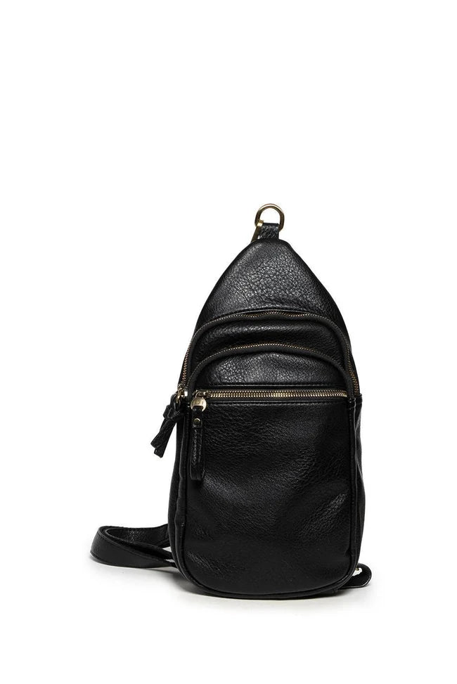 Joy Susan Jas Medium Crossbody Bag in Black