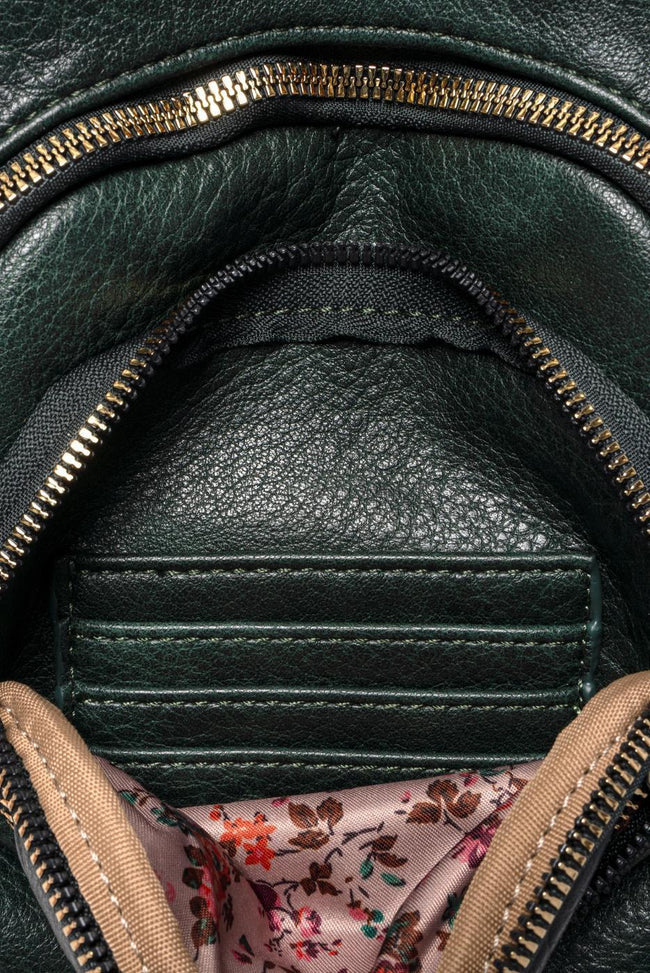 Joy Susan Jas Medium Crossbody Bag in Evergreen