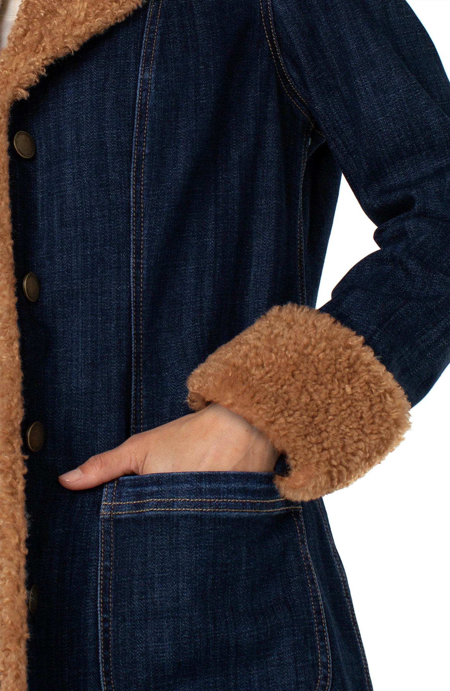 Liverpool Sherpa Trimmed Jacket
