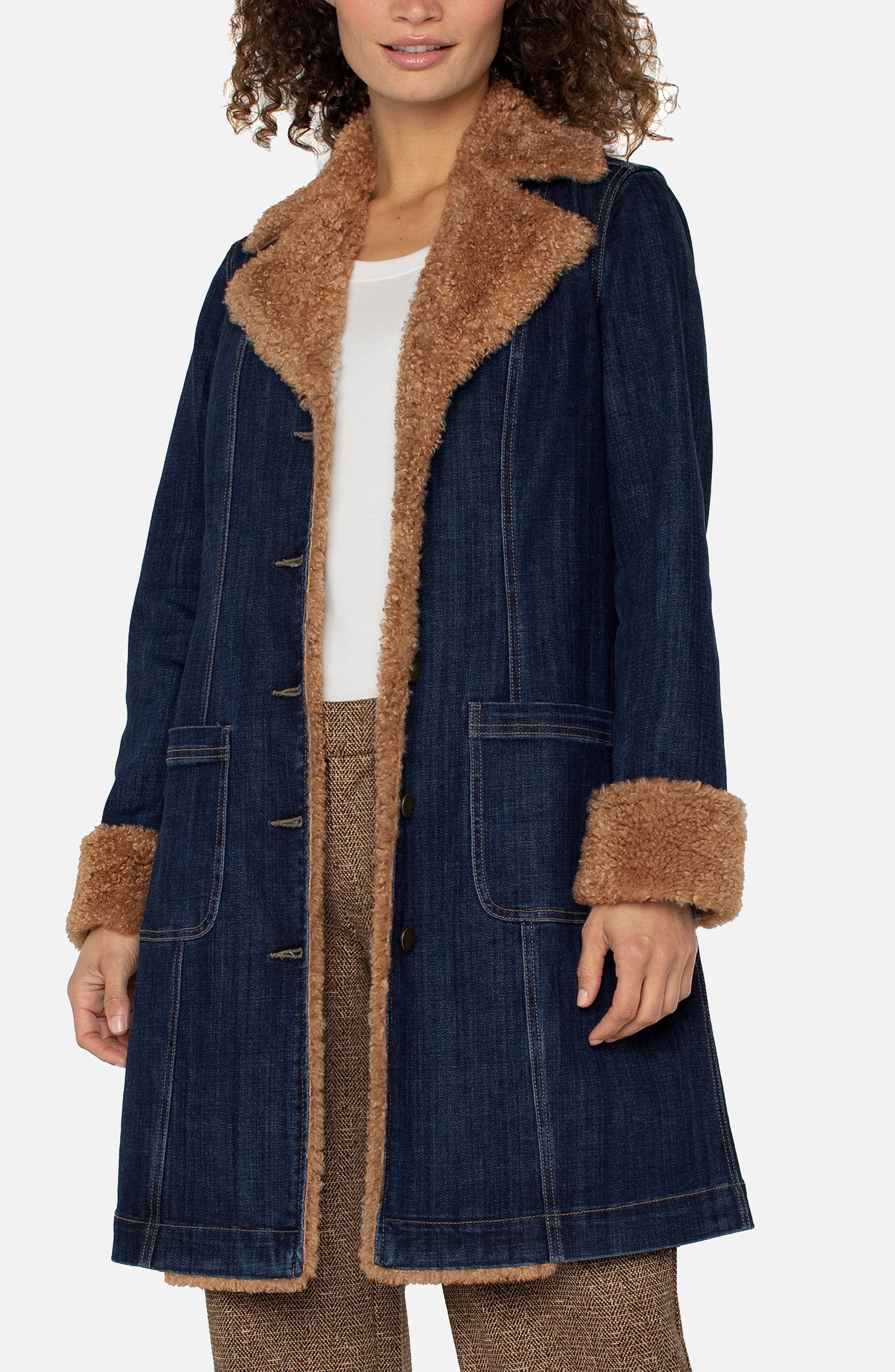 Liverpool Sherpa Trimmed Jacket
