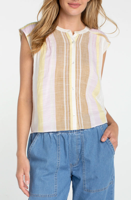 Liverpool Dolman Woven Blouse