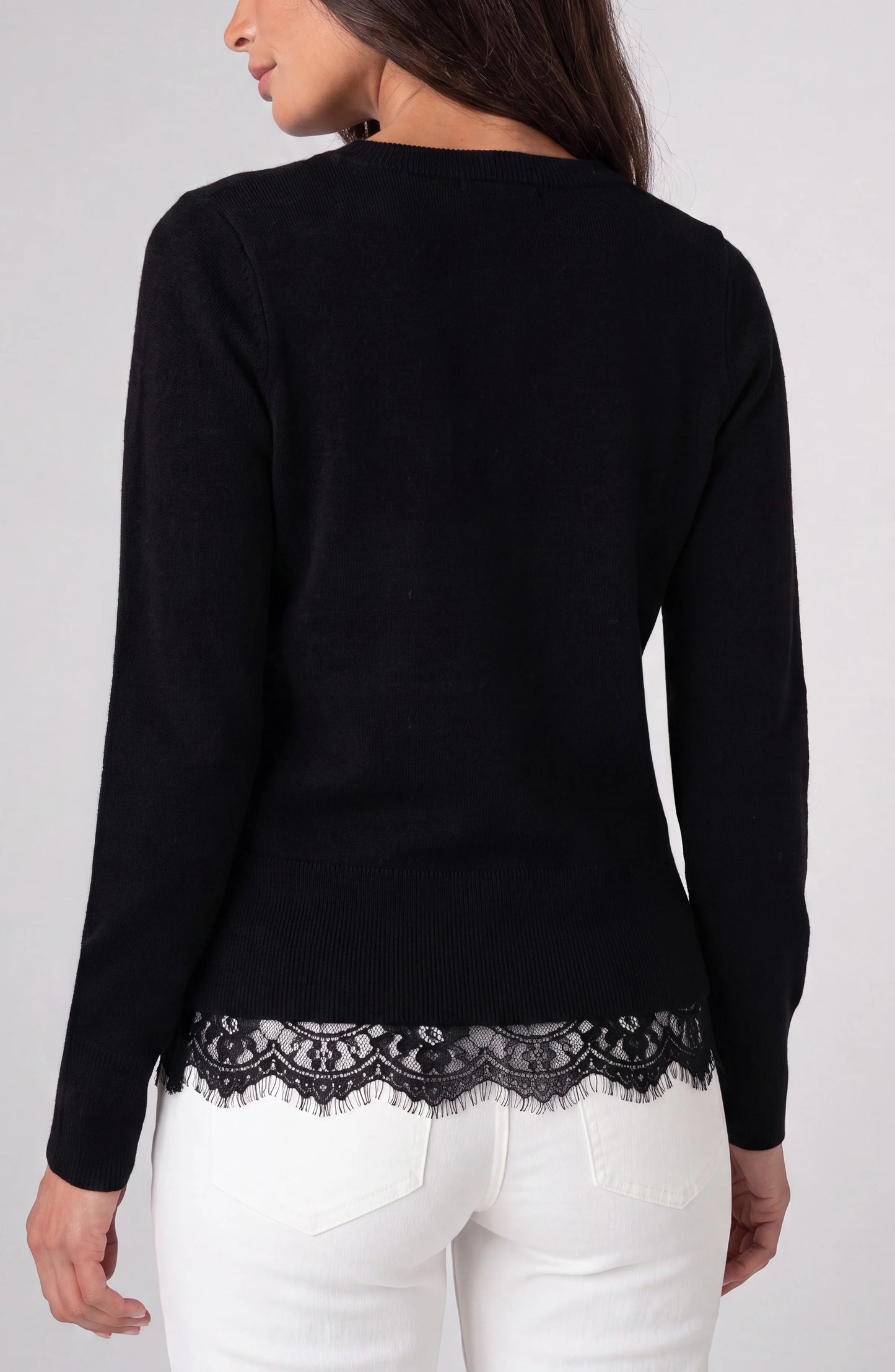 Liverpool Sweater with Lace