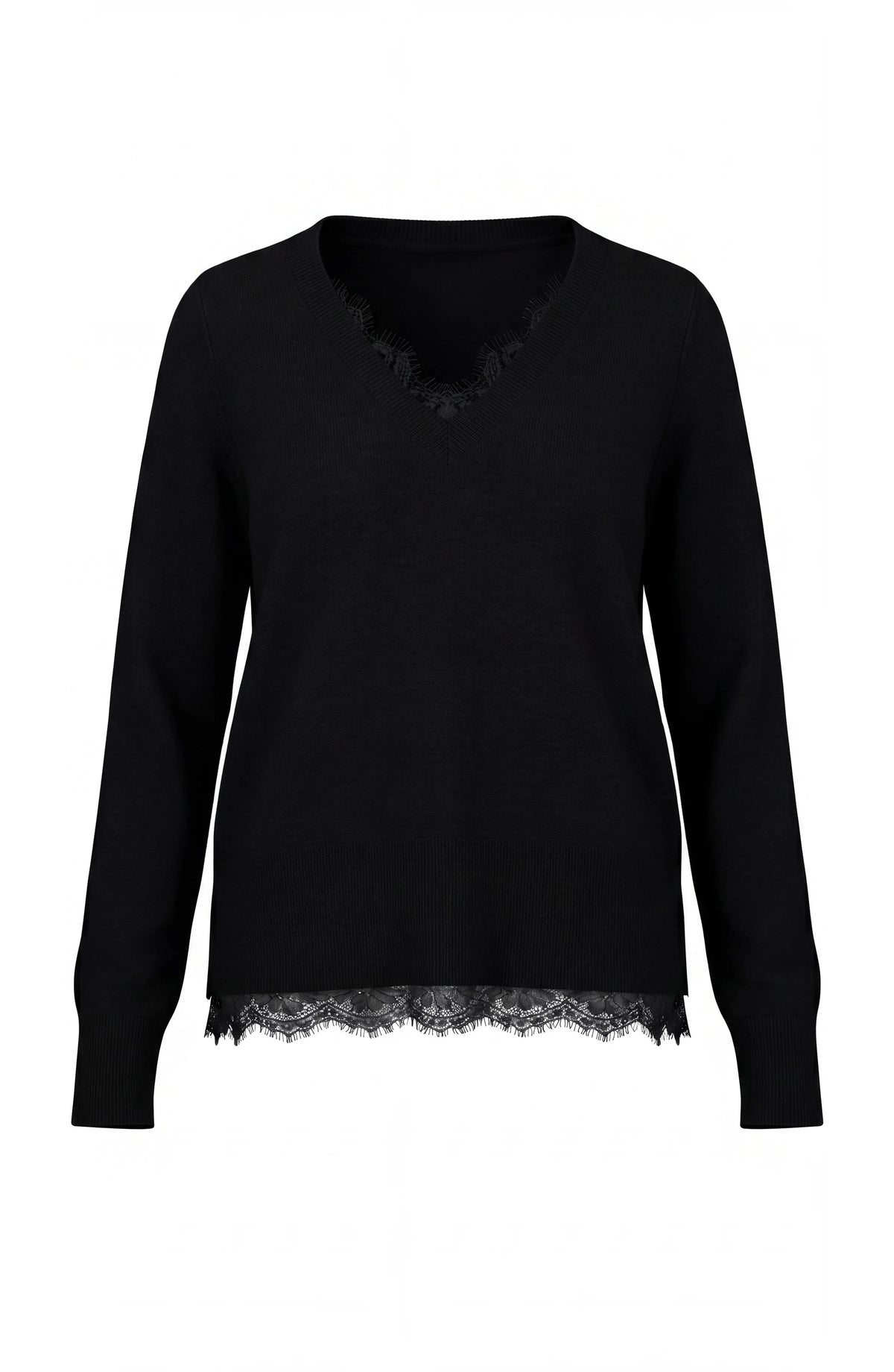 Liverpool Sweater with Lace
