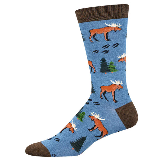 Men's Moose Tracks Socks