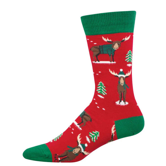 Sock Smith Men's Christmoose Socks