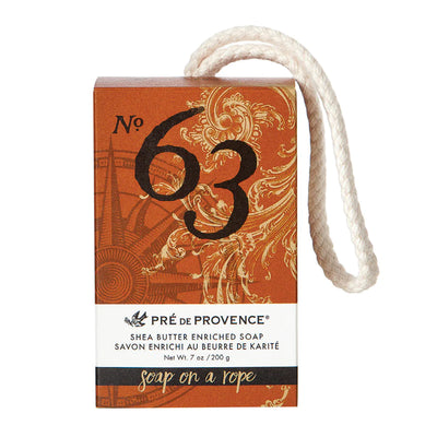 European Soaps Men's 63 Soap on a Rope