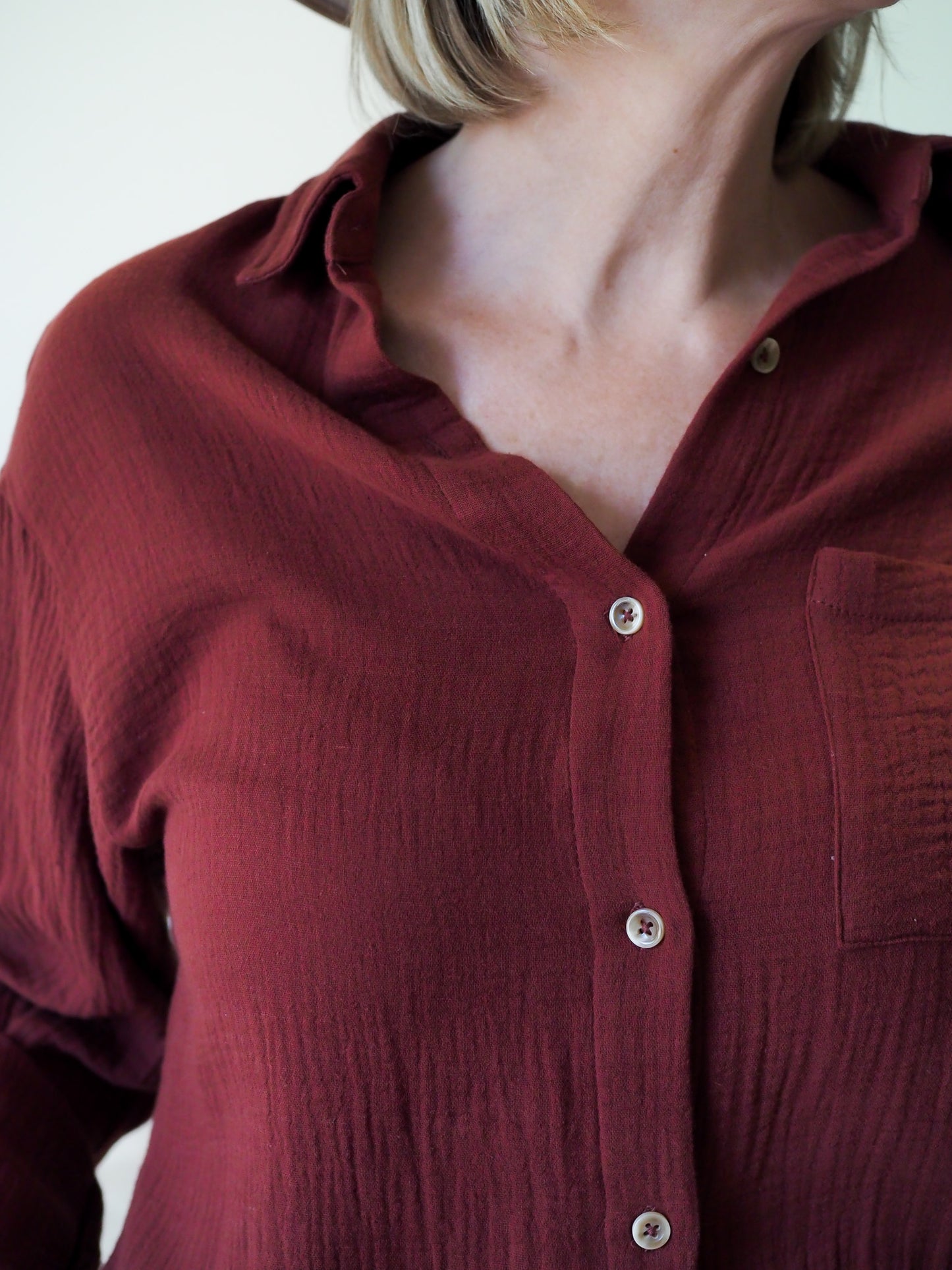 Button Up Maxi Shirt Dress