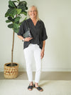 Tribal Flowy Popover Top