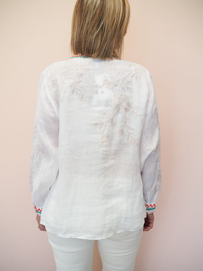 Johnny Was Sylvie Button Down Blouse