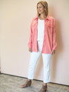 Tribal Shacket with Patch Pocket