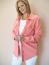 Tribal Shacket with Patch Pocket