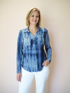 Tribal Button Down Knit Shirt
