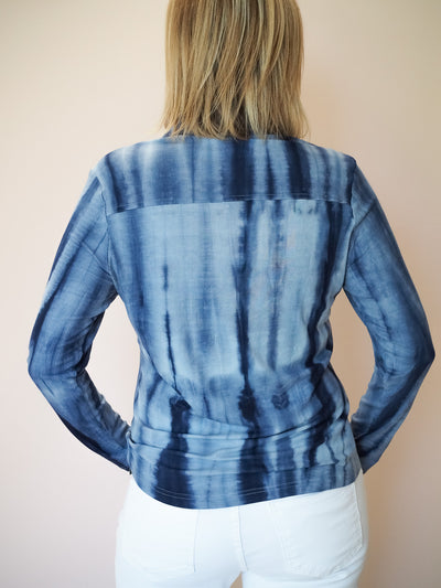 Tribal Button Down Knit Shirt