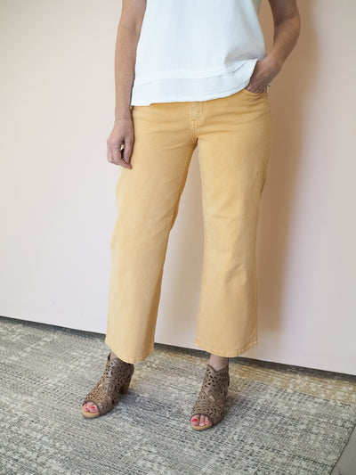 Mododoc Short Sleeve Double Layer Blouse