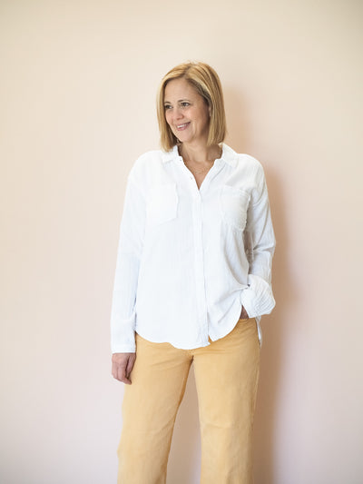 Mododoc Flowy Button Up Shirt