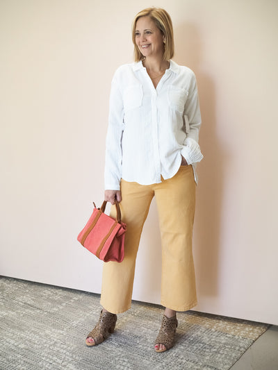 Mododoc Flowy Button Up Shirt