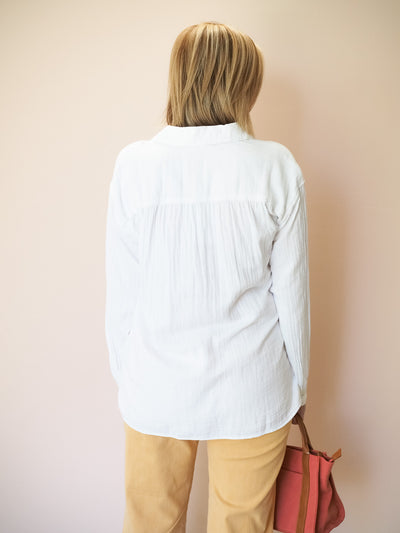 Mododoc Flowy Button Up Shirt