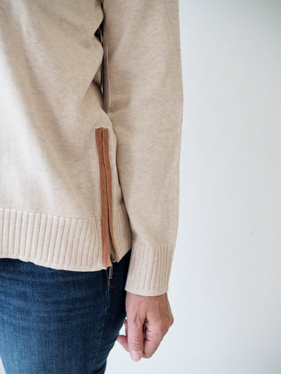 Tribal Zipper Sweater