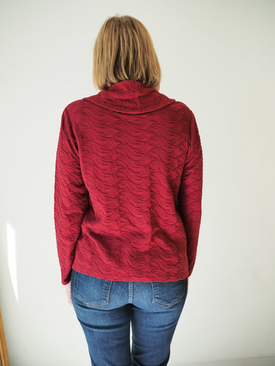 Habitat Cowl Neck Pocket Top