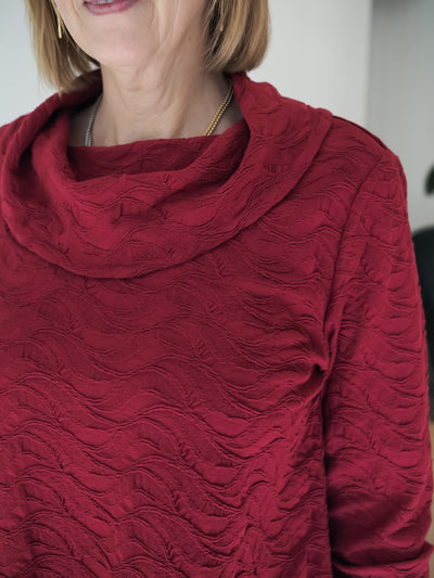 Habitat Cowl Neck Pocket Top