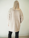 Tribal Shawl Collar Coat