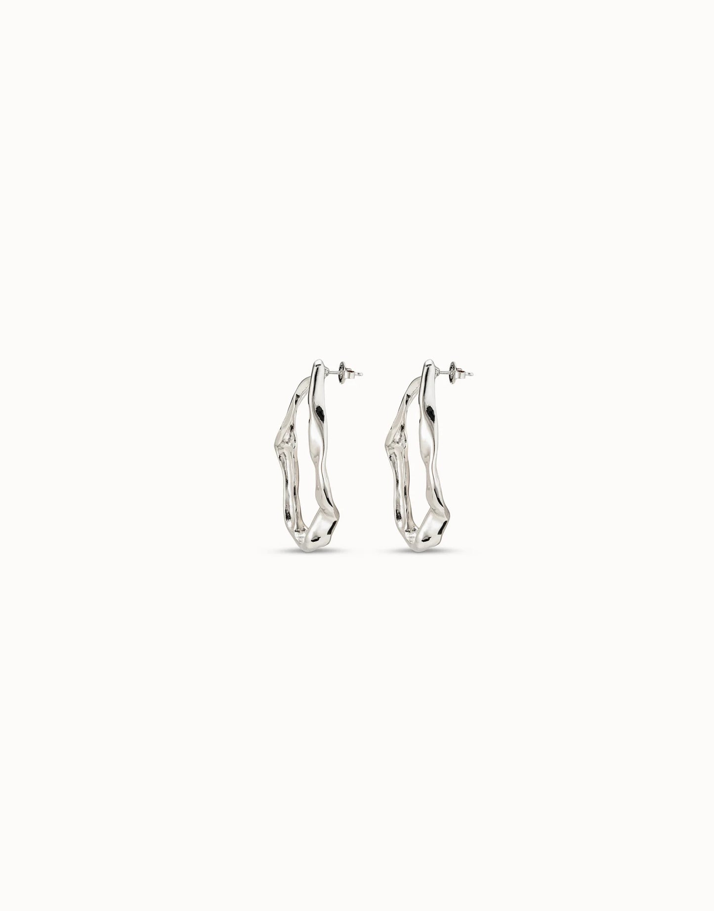 Uno de 50 Marea (Tide) Silver Earrings