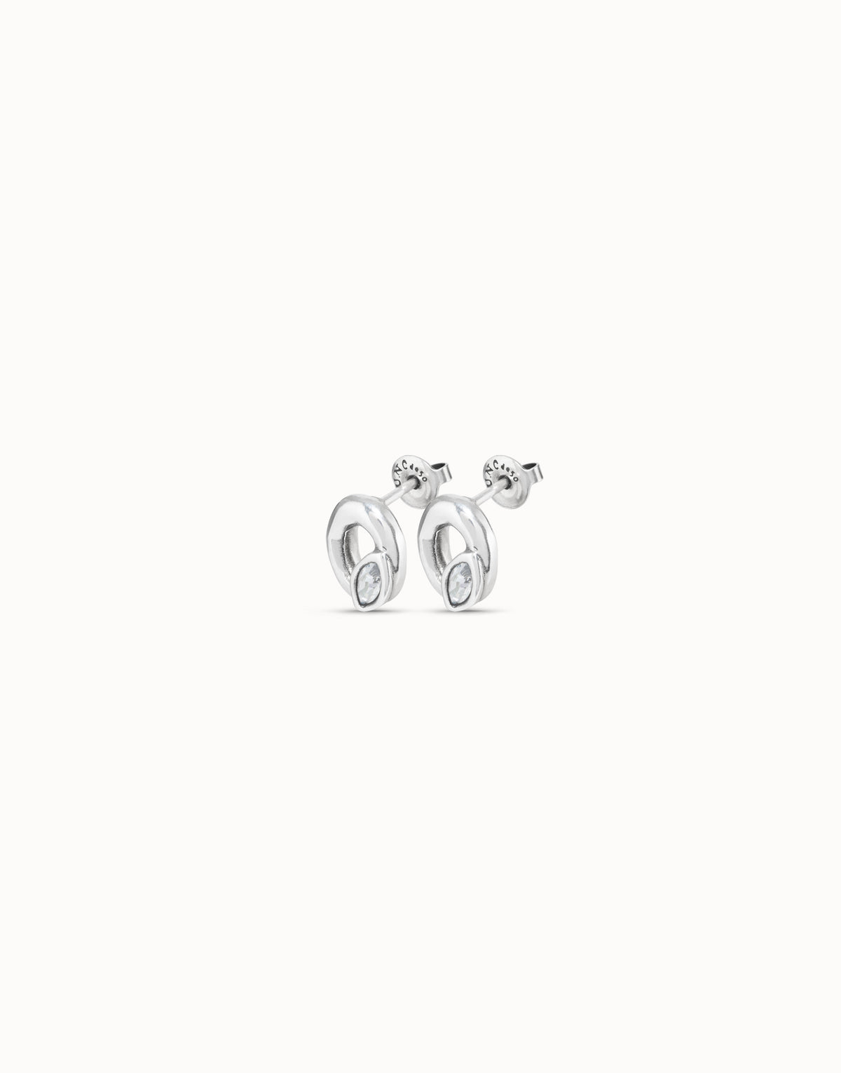Uno de 50 Silver Details Earrings