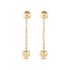 Uno de 50 Gold Cupid Earrings