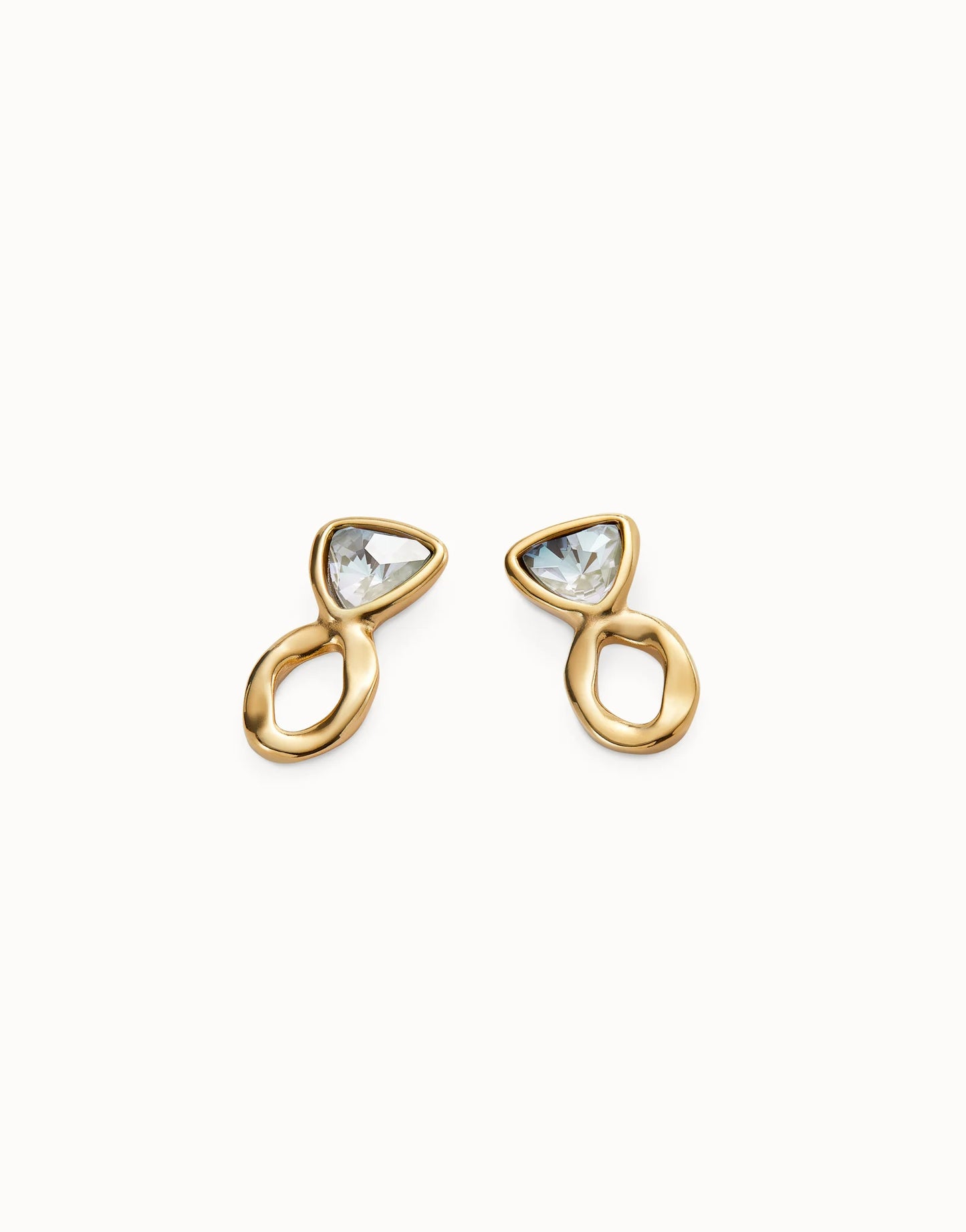 Uno de 50 Be Chameleon-like Gold Earrings
