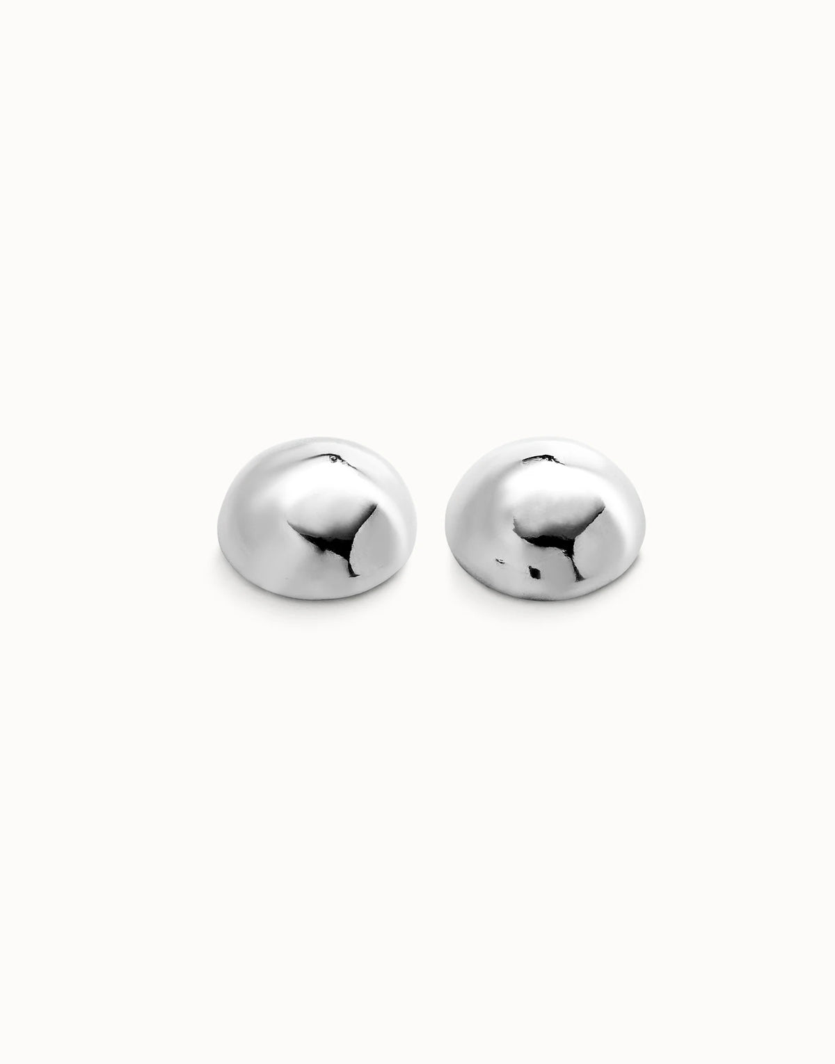 Uno de 50 Be Bold Silver Stud Earrings