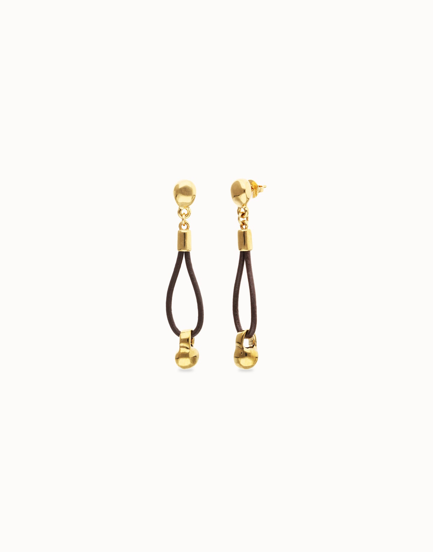 Uno de 50 Gold Gravity Earrings
