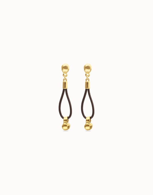 Uno de 50 Gold Gravity Earrings