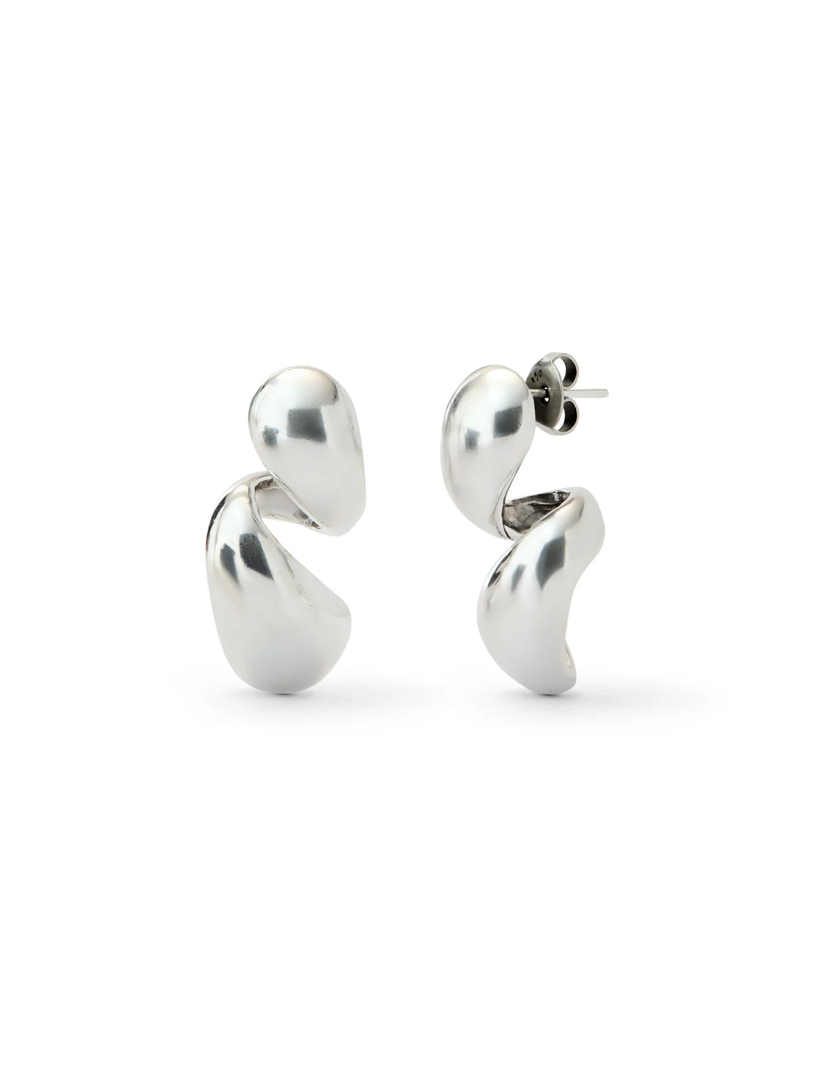 Uno de 50 Silver Essentia Earrings