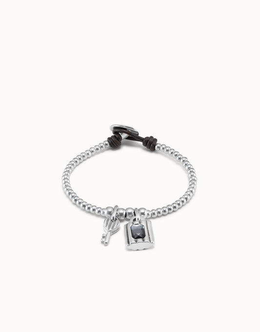 Uno de 50 Hopeful Key Bracelet