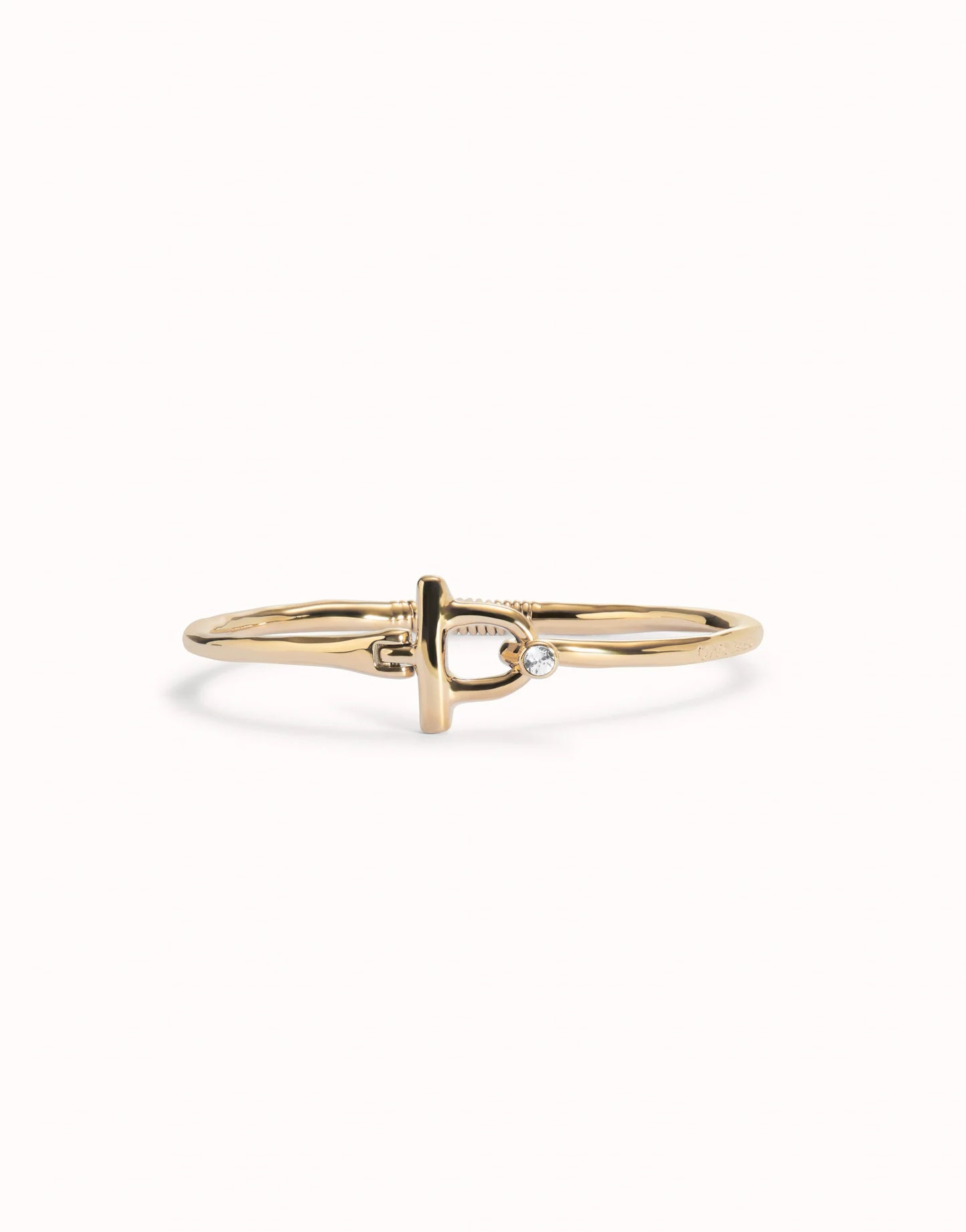 Uno de 50 Be Indomitable Gold Bracelet