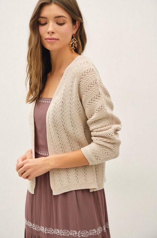 Be Cool Crochet Cardigan