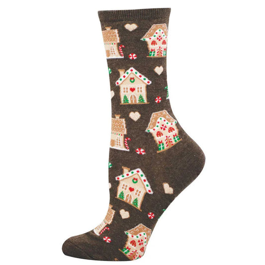 Sock Smith Women's Gingerbread Houses Socks