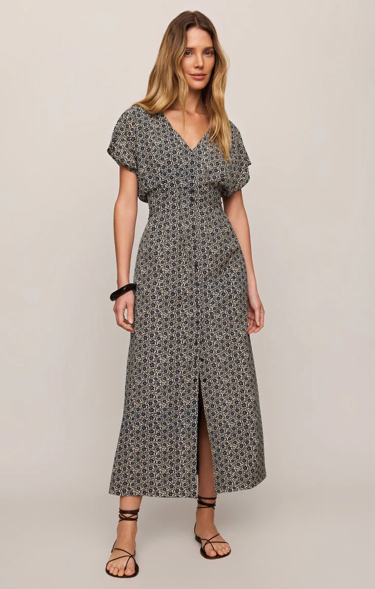 Z Supply Sanna Iris Floral Dress